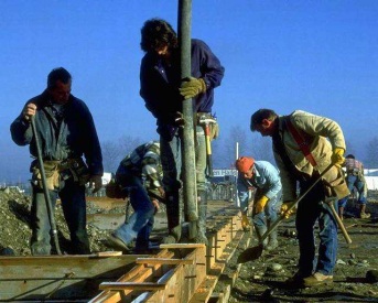 Picture of group of men working